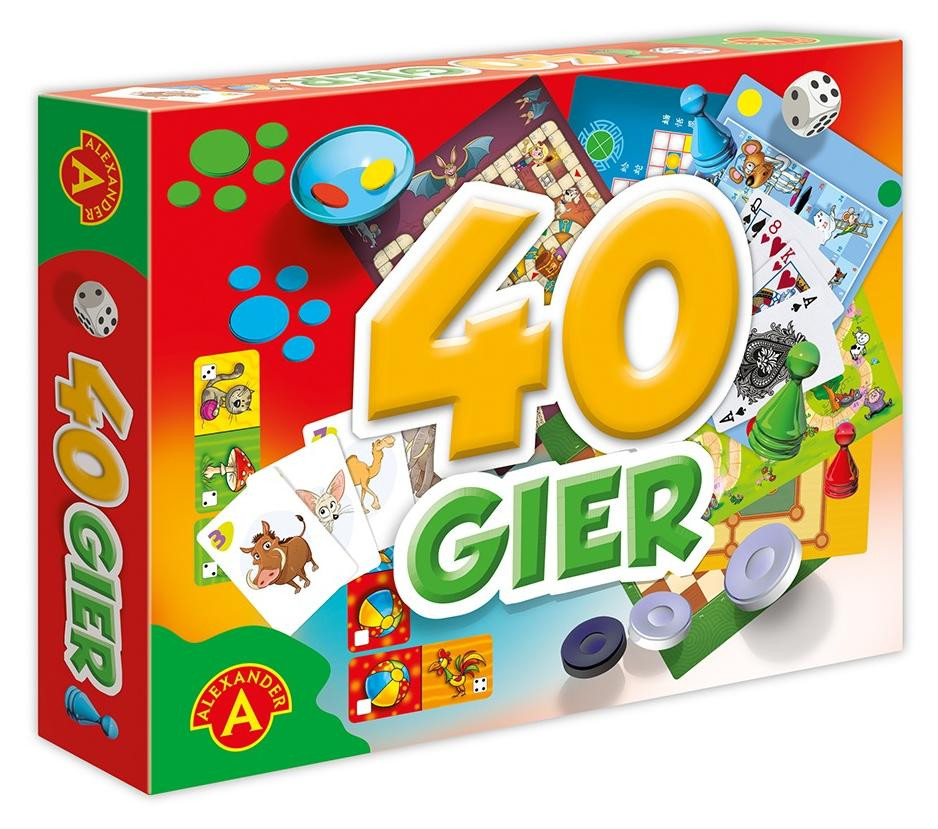 Alexander Familie Spellen Set met 40 Spellen