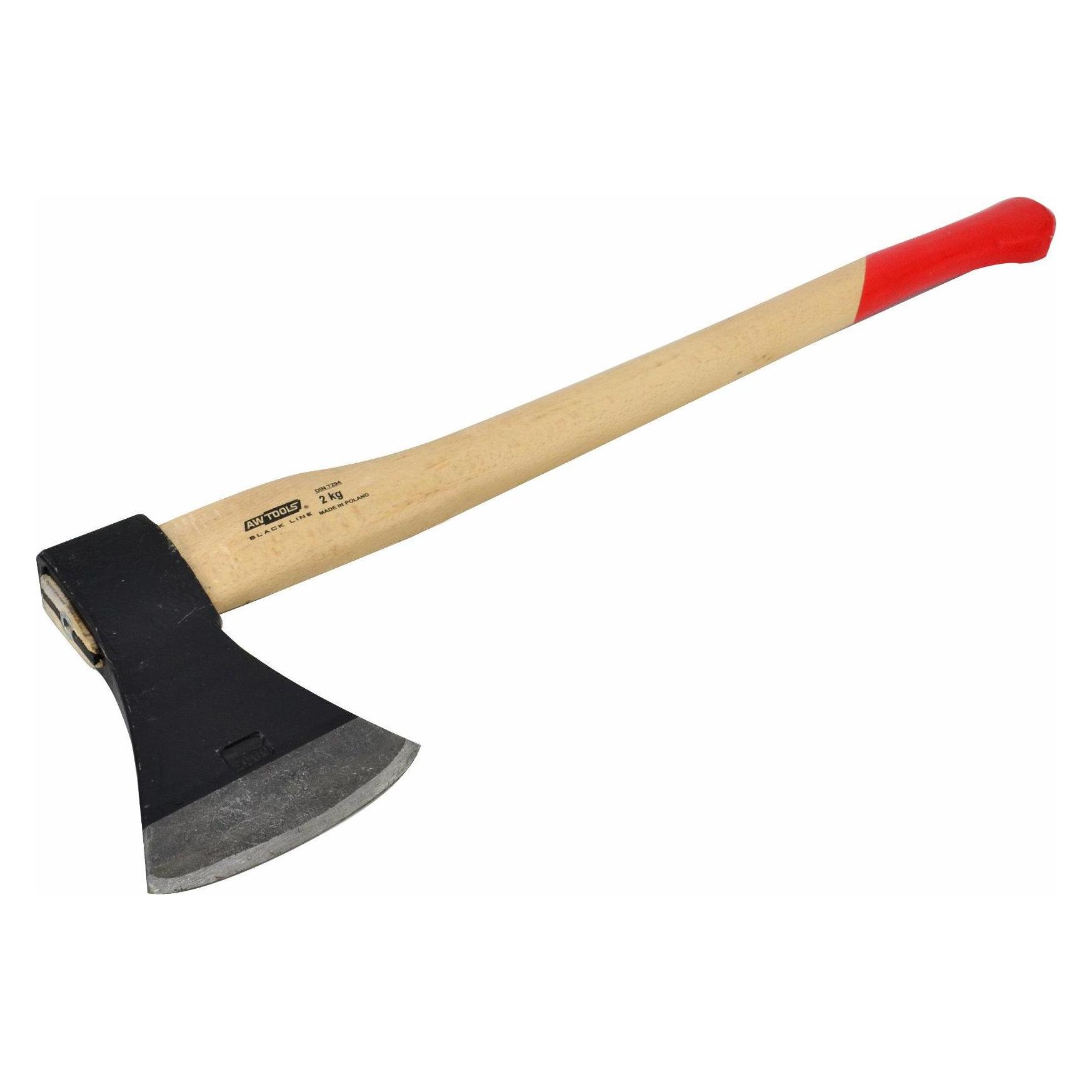 AW Tools AWTOOLS CARE HAND 2,0kg WOODEN HANDLE Black LINE (AW33057BL)
