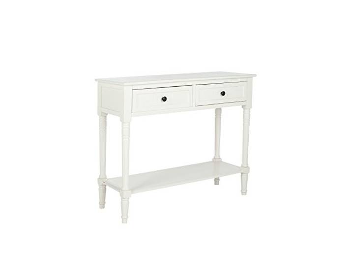 SAFAVIEH EUH5710C Camden Console Pin Crème en Détresse 90 x 35 x 74\,93 cm