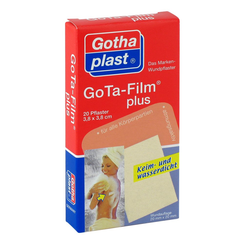 Gothaplast GmbH Gota Film plus 3,8x3,8cm Pflaster 06571927