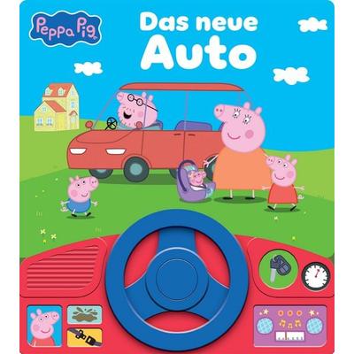 Peppa Pig - Das neue Auto - Soundbuch - Pappbilderbuch mit beweglichem Lenkrad und 8 spannenden Geräuschen für Kinder ab 3 Jahren - Peppa Wutz,