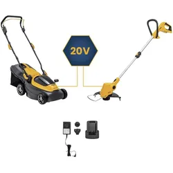 Stiga, Rasenmäher, Sammler 136E Kit Akku-Rasenmäher und Trimmer GT 100e (Akkubetrieb)