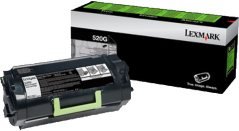 Lexmark 52D0XA0 (520XA) - Schwarz - Toner - Extra hohe Kapazität