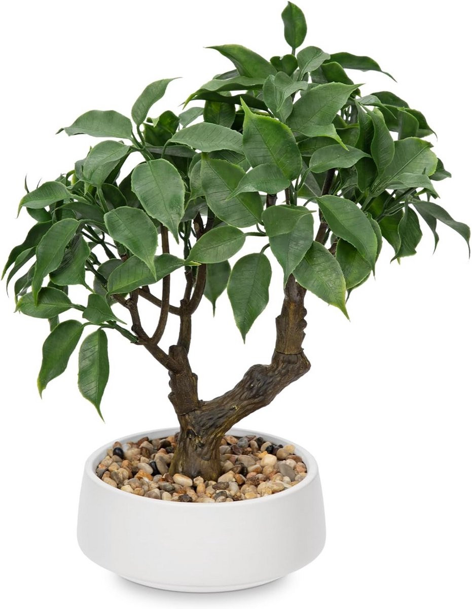 Kunstplant Bonsai Boom in Keramiek Pot voor Binnen Decoratie