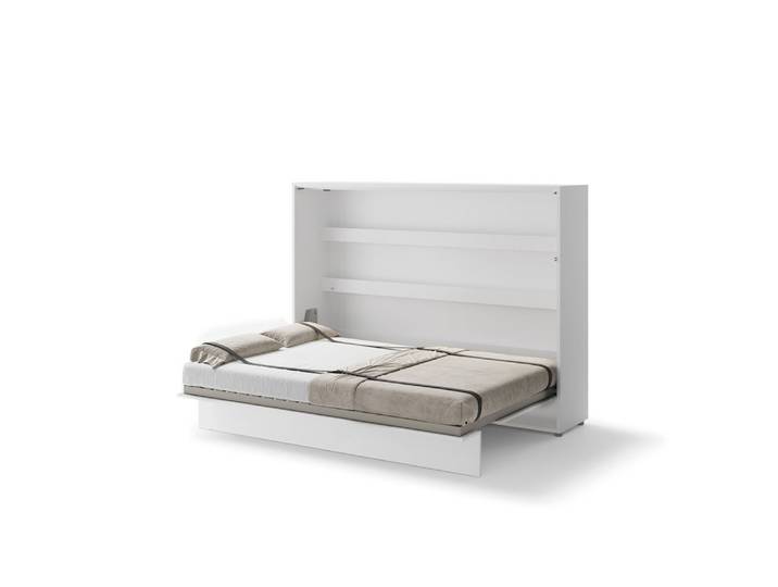 Friderik-EU Schrankbett Vertikal Wandklappbett ohne Matratze, Bed Concept BC-04, 140x200 cm