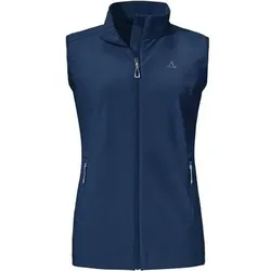 SCHÖFFEL Damen Schlupfjacke Softshell Vest Tonion L, Größe 36 in Blau Blau