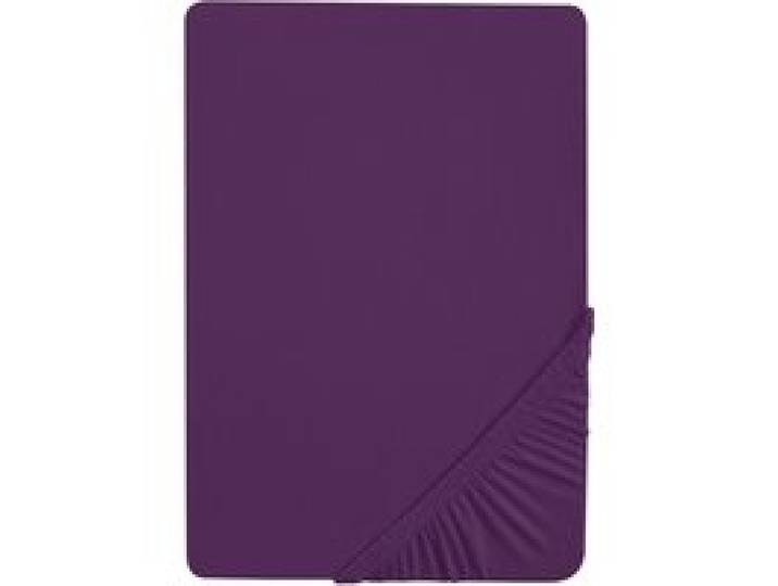 BIBERNA Drap-housse en jersey, 90-200 x 200-220 cm (mauve, 180-200 x 200 cm)