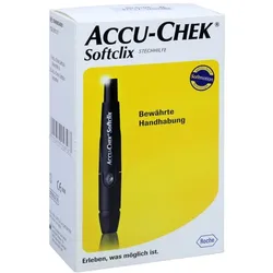 ACCU CHEK Softclix schwarz 1 St