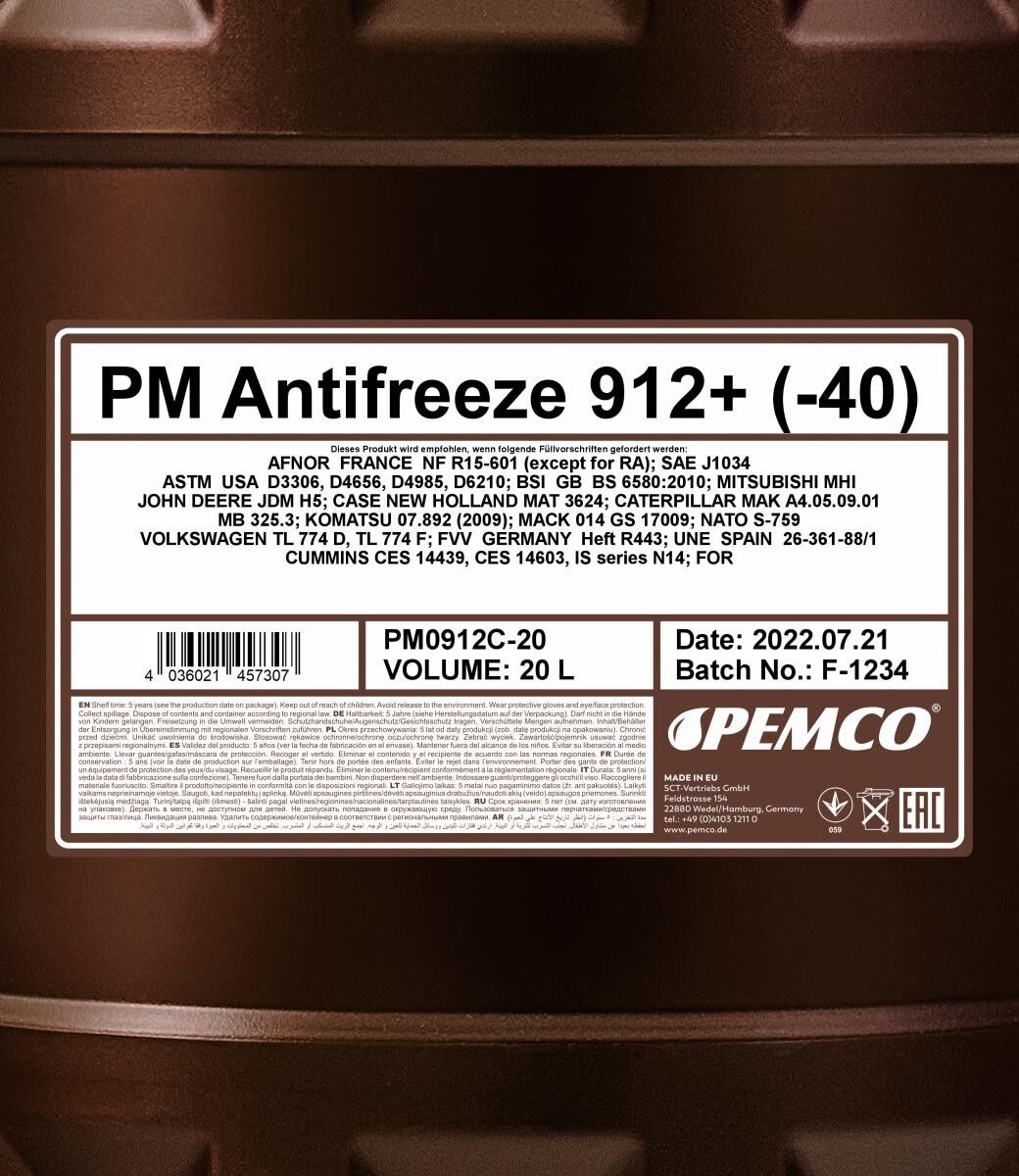 PEMCO PM0912C-20 Jäähdytinneste