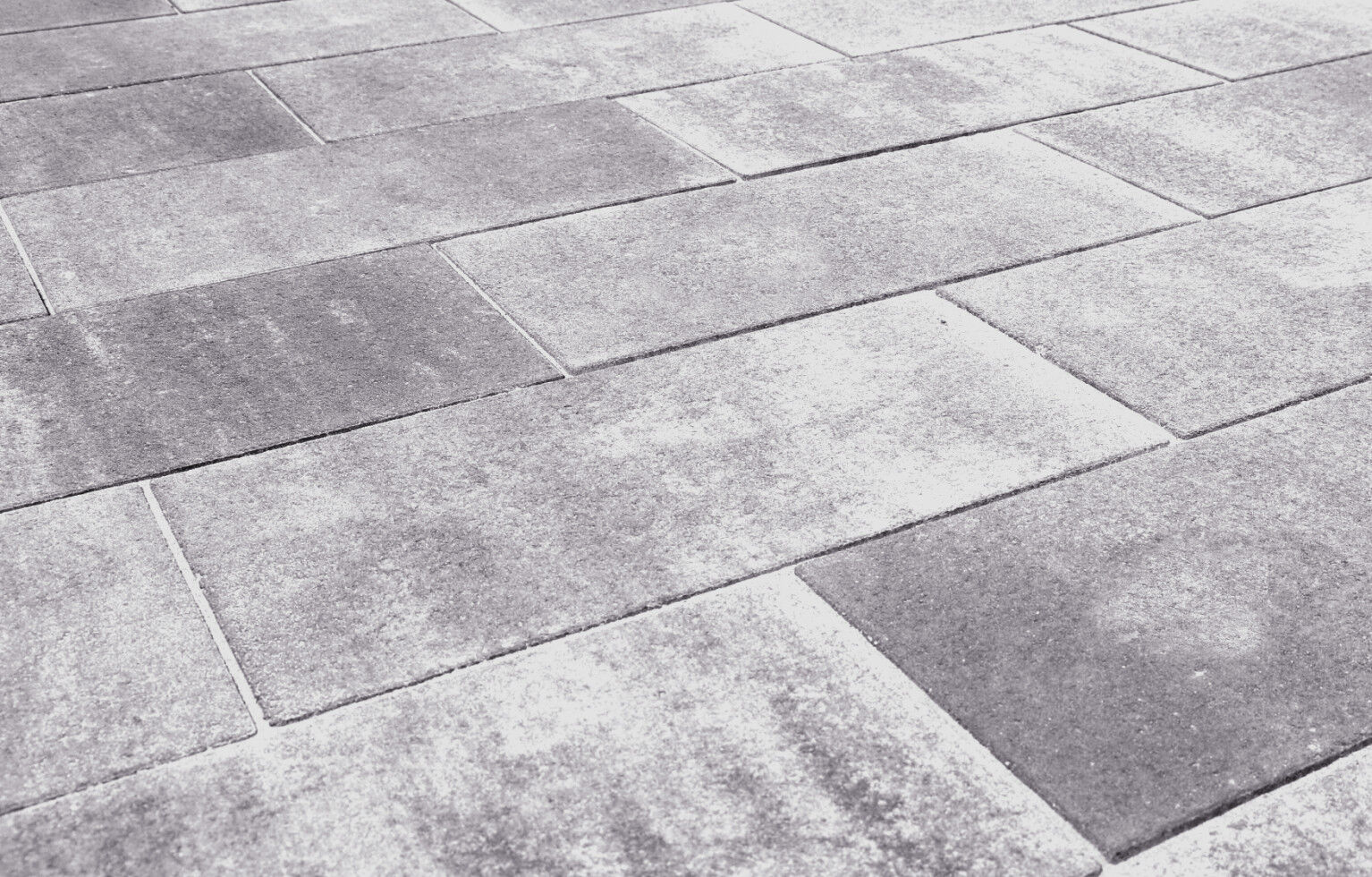 EHL Betonplatte Formo 50 x 25 x 4 cm weiß anthrazit nuanciert