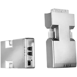 Lindy DVI-D Extender 1500m Fiber / LWL. Duplex LC Multi-/Singlemode, max. 1920 x 1200, Video Converter