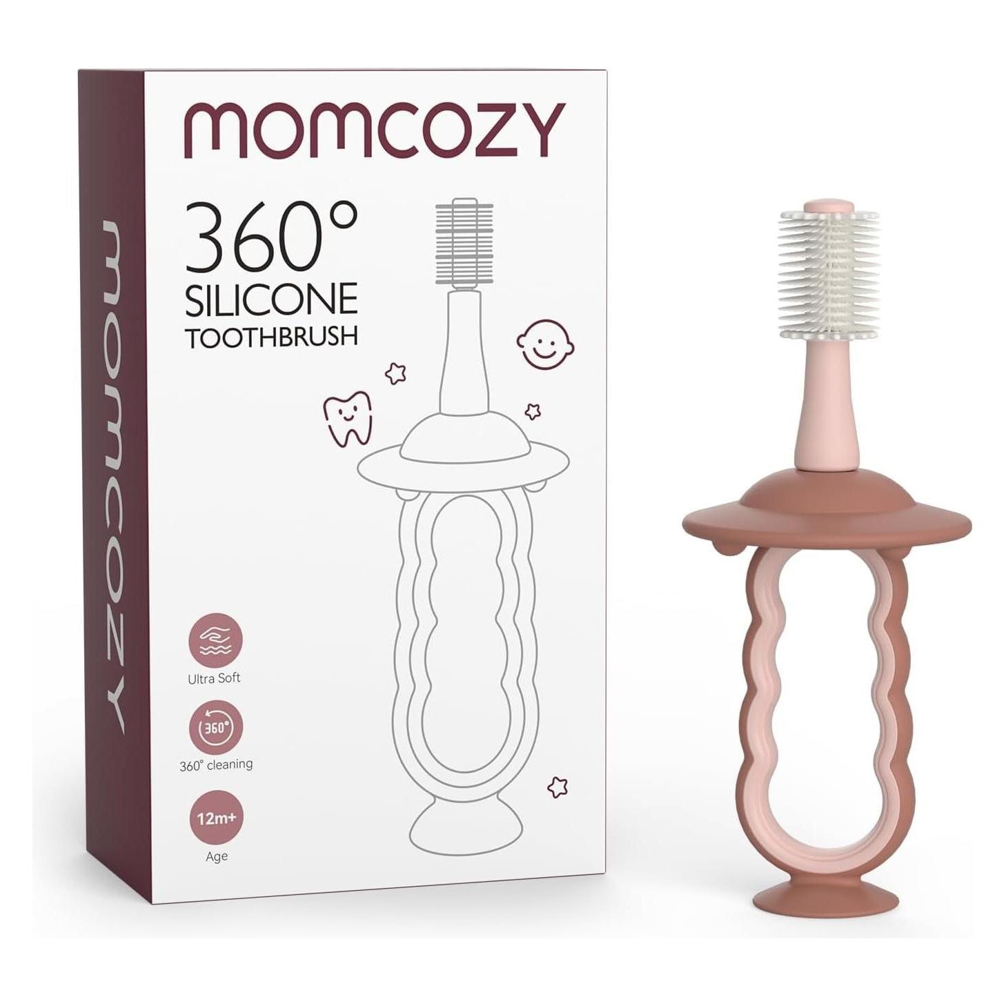 Momcozy Baby Zahnbürste (Extra weich, 1x) (TB002-PK12NB-A)