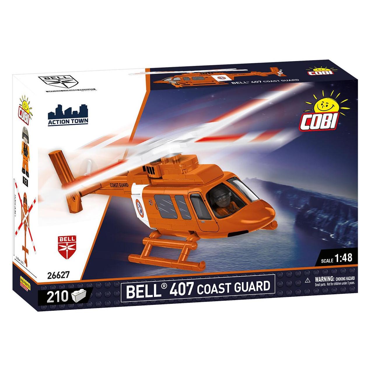 Cobi Action Town Bell 407 Küstenwache (Cobi Factory SA)