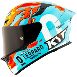 Kyt, Motorradhelm, Casque intégral TT-Revo Leopard Replica Aragon (XS)