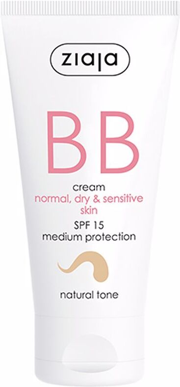 Ziaja Bb Creme peaux normales, sèches et sensibles SPF15 #naturelle