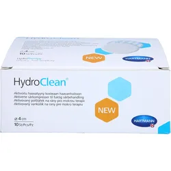 Hydroclean Kompressen 4 cm Rund Steril 10 ST