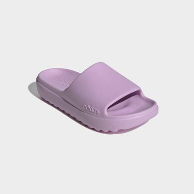 Badesandale ADIDAS SPORTSWEAR "LUMIA ADILETTE", Damen, Gr. 43, rosa (bliss lila, bliss lila, bliss lila), Synthetik, Schuhe, Badelatschen