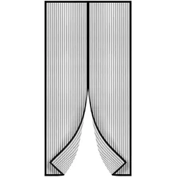 Magnetischer Insektenschutz-Türvorhang, 210x100cm – Schutz vor Fliegen, Schnaken & Wespen, ohne Bohren, einfache Montage