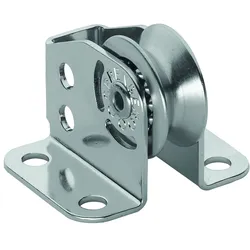 Sprenger Micro XS Block mit Kugellager, A2, Seil max.4mm, Stehblock