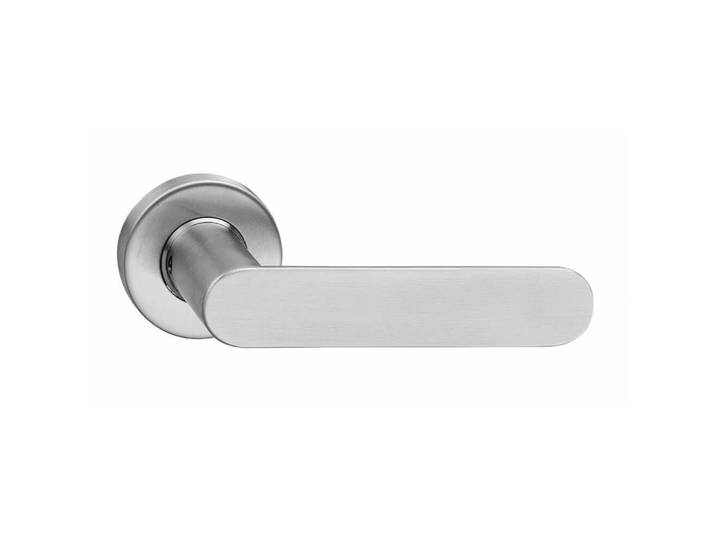 Design deurklink Massief geveerd RVS Intersteel - 0035.064302