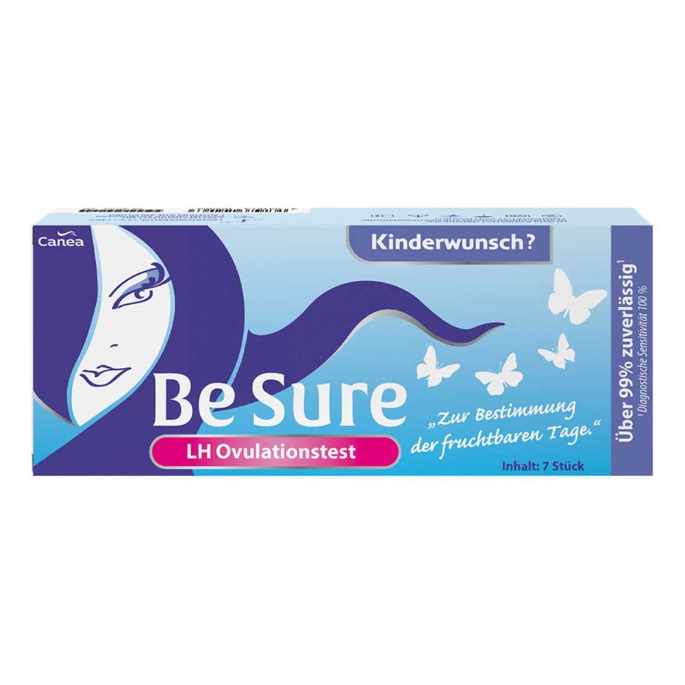 Pharma Peter GmbH Be Sure Ovulationstest bei Kinderwunsch 18501524