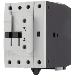 Eaton 109883 Leistungsschütz, 4 -polig, Wechselstrombetätigung: 80 A, 230 V 50/60 Hz, Schraubklemmen DILMP80(230V50/60HZ)