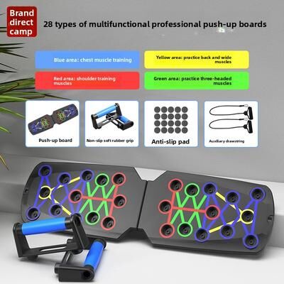 Healfit Counter Gym Equipment Push Ups Stands, Sport Plank Home Fitness Bar Abdominal Abs Chest Exercise reinforced Suit