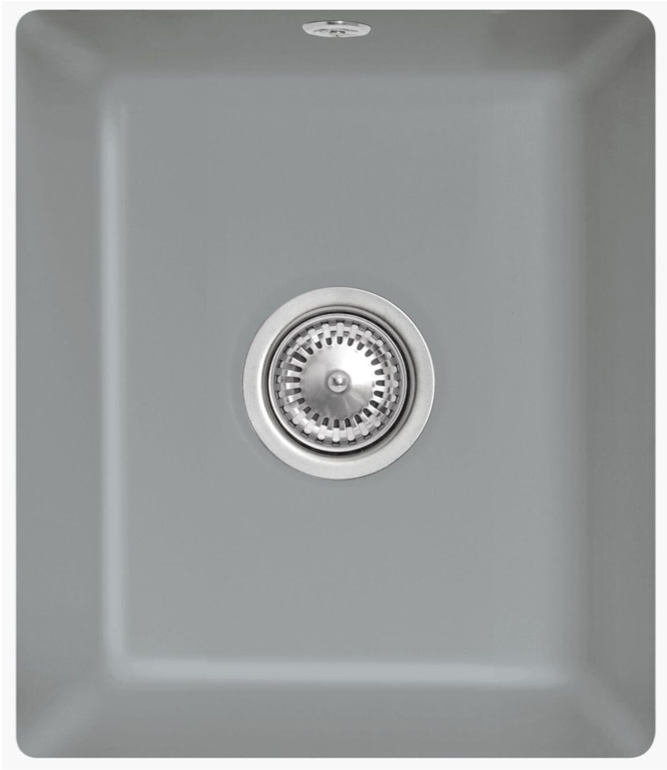 V&B; Unterbauspüle Subway 45 SU Spülbecken, pure black ; Villeroy & Boch (332400R7)