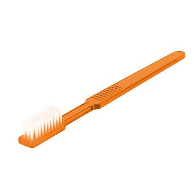 Einmalzahnbürsten Unigloves mit Zahnpasta Kunststoff 300 Zahnbürsten orange