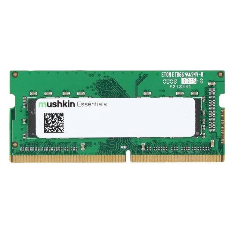 Mushkin DDR4 - 8 GB -3200 - CL - 22 - Single - Essentials (MES4S320NF8G) (1 x 8GB, 3200 MHz, DDR4-RAM, SO-DIMM) (MES4S320NF8G)