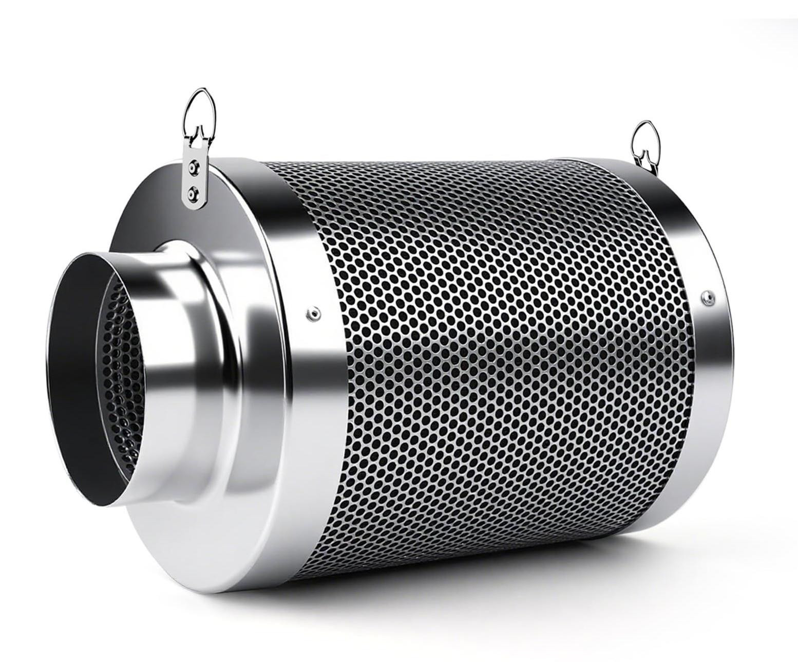 Lustrens Badkamerventilator met Actieve Koolfilter - 100 mm Diameter