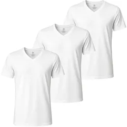 NUR DIE Herren T-Shirt Cotton Active Unterhemd 3er Pack