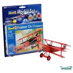Revell Model Sets Fokker DR. 1 Triplane 1:72 64116
