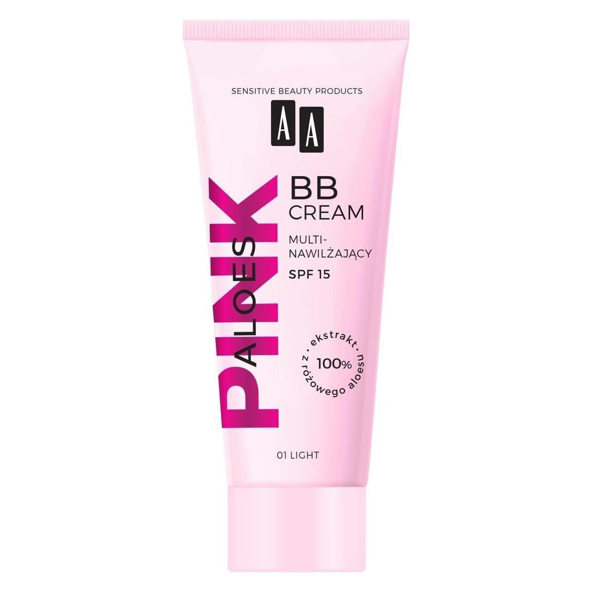 Oceanic Aa Aloe Vera Pink Multimoisturizing Bb Cream 01 Light 30Ml (Light, 30 ml) (5900116088570)