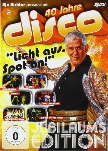 Ilja Richter - Various Artists - 40 Jahre Disco: Jubläums Edition [4 DVDs] - Preis vom 12.10.2026 11:37:12 h