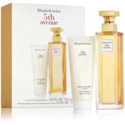 Elizabeth Arden, Beauty Geschenkset, 5TH AVENUE Eau de Parfum 125ml 2-teiliges Geschenkset Floral Woody Perfume Luxury Fragranc (Parfum Set)