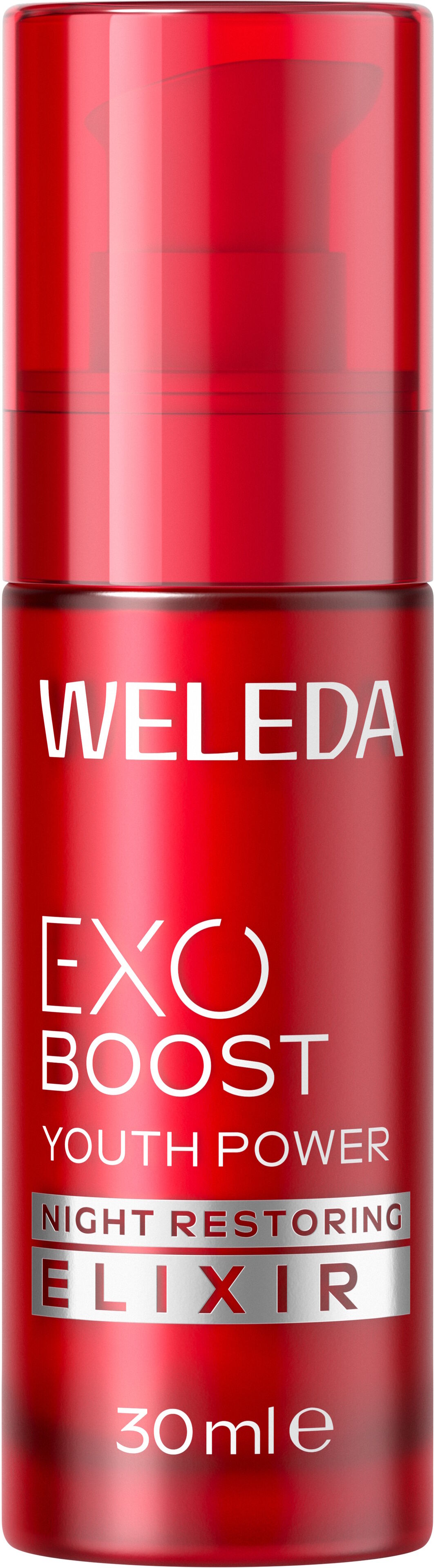 Weleda Exo Boost Youth Power Night Restoring Elixir Pomegranate 30 ml