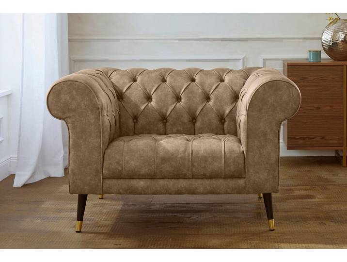 Home affaire Loveseat Tinnum Loveseat, Chesterfield Sessel