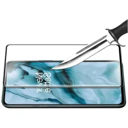 Screenguard OnePlus Nord Full Screen Panzerglas Schutzfolie 2.5D 9H (OnePlus Nord), Smartphone Schutzfolie, Schwarz