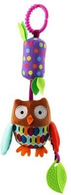 Uplift Essentials Baby Crib Hanging Spiral Toy For Cribs, Strollers, And Car Seats owl