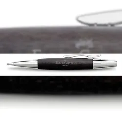Faber Castell Drehbleistift e-motion Birnb/Cr schwarz 1,4 B