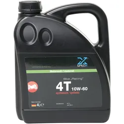 Spec-X Motoröl Bike 4T Racing 4 Liter 10W-60 Synthetisch