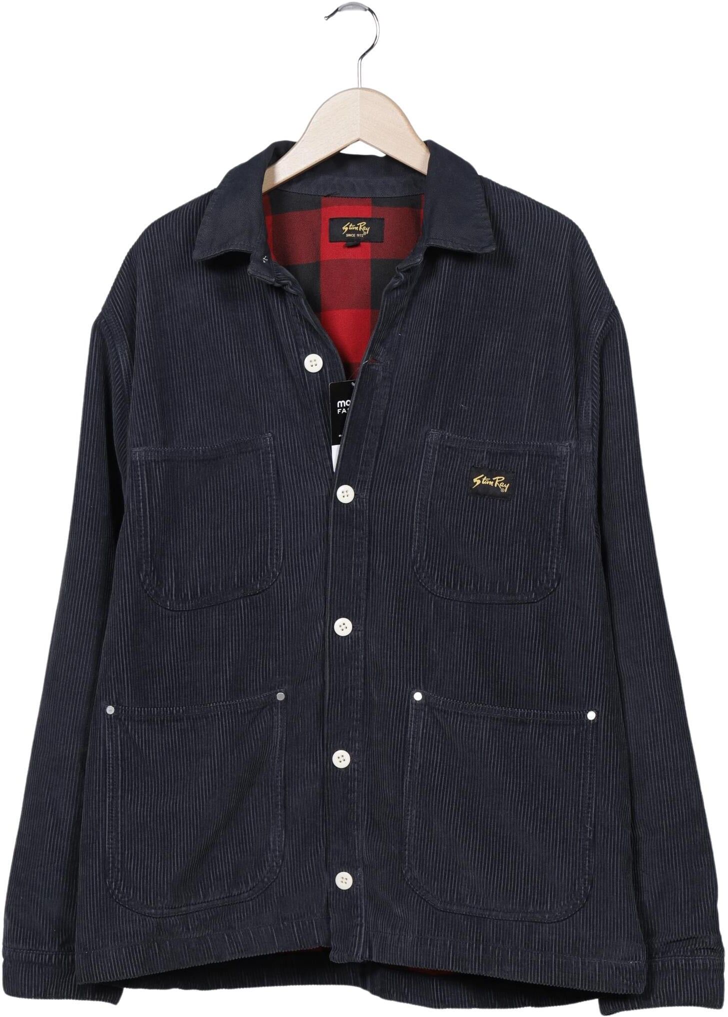 Stan Ray Herren Jacke, Marineblau, Gr. L, Baumwolle - Second Hand
