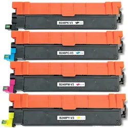 Gigao Kompatibel Brother TN-248 Tonerset für DCP-L3560CDW - 4 Toner mit Chip (CMYK)