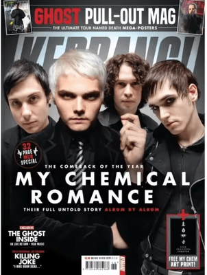 Inspire Picks My Chemical Romance Canvas Poster MCR Rock Band Wall Art For Emo Music Room Decor 14 50x70cm Unframed