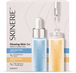 Skinerie Coffret Shot Sérum Vita C e Ácido Hialurónico 2 x 30 ml