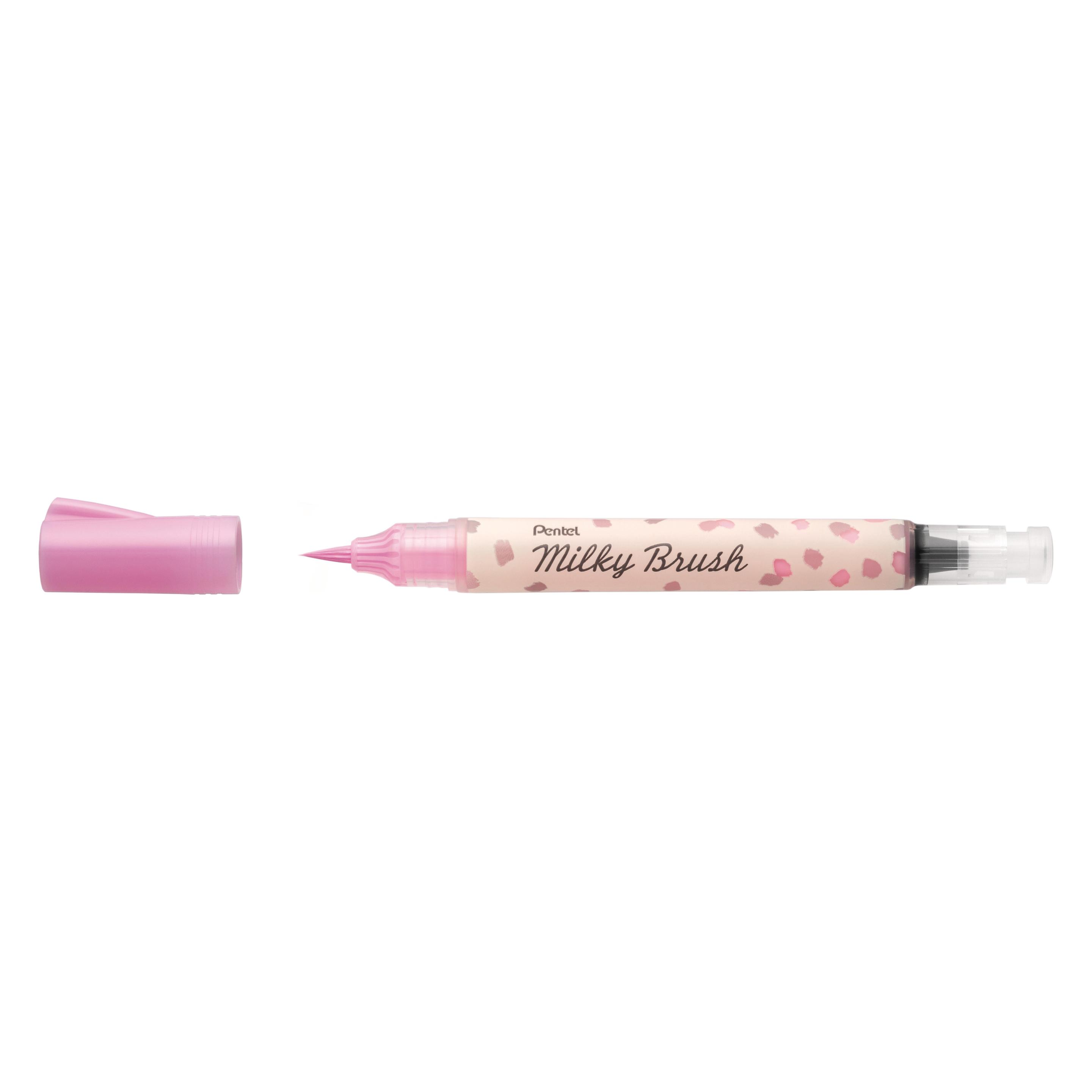 Pentel Pinselstift Milky Brush Pink (1x) (XGFH-PPX)