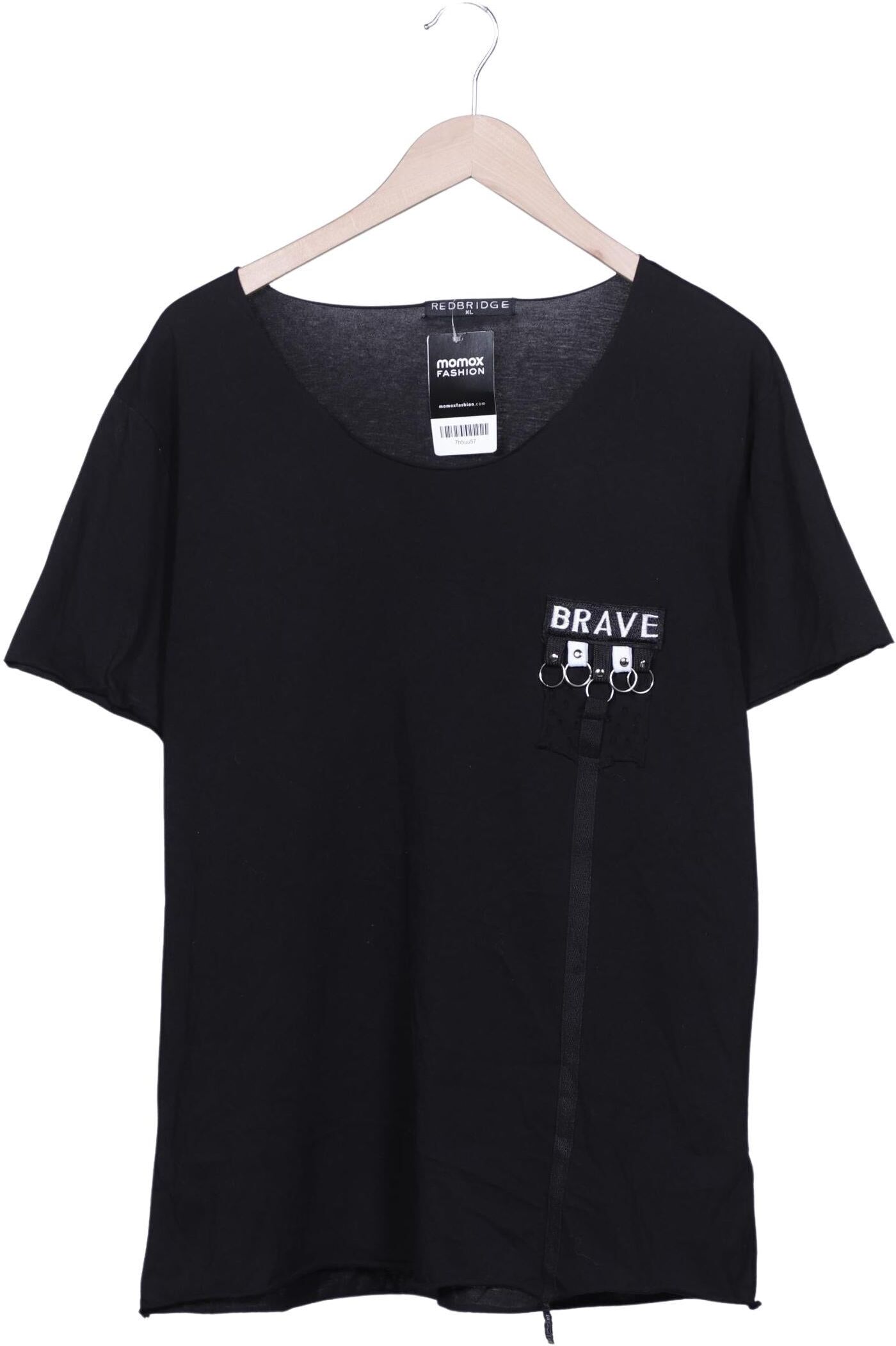 Red Bridge Herren T-Shirt, Schwarz, Gr. XL, Baumwolle - Second Hand