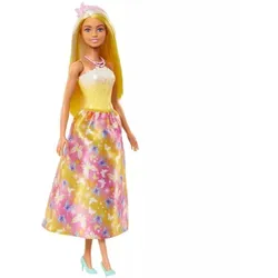 Barbie: Magische Prinzessinnen-Puppe - Goldgelb