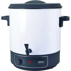 SILVA PK-HG 270 Heißgetränkeautomat, 1800 W, 27 L, Auslaufhahn, emailliert-weiß